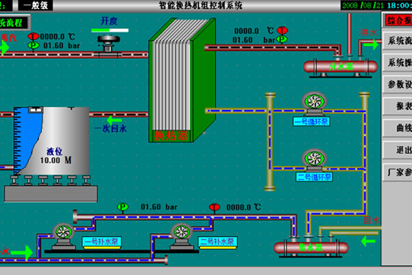 PLC控制柜廠家 換熱站PLC控制柜